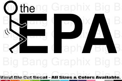 ''F'' EPA Funny Decal Turbo Diesel Pick Up Truck boy Big Rig Farm- Sticker QUALITY