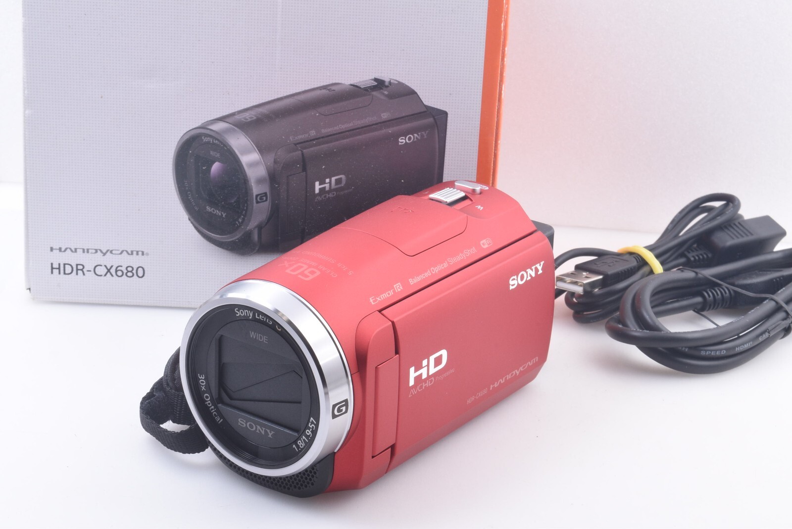 新品・未開封 HDR-CX680 レッド SONY HDR-CX680 レッド