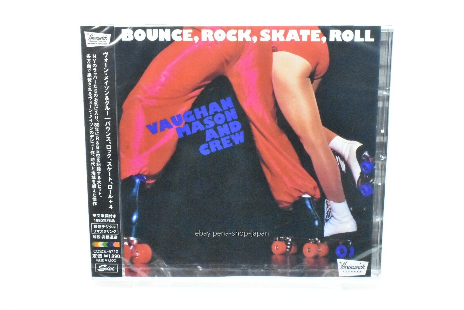 Vaughan Mason And Crew-Bounce, Rock, Skate, Roll-CD Bonus Track Ltd/Ed Reissue Vaughan Mason And Crew-Bounce, Rock, Skate, Roll-CD Bonus Track Ltd/Ed Reissue