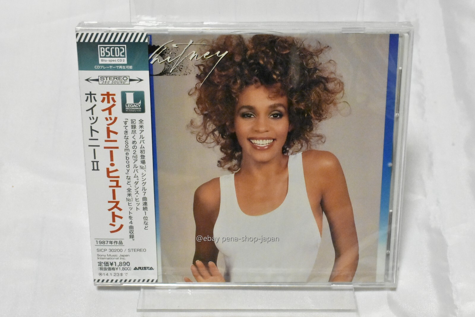 WHITNEY HOUSTON-WHITNEY-JAPAN BLU-SPEC CD2 4547366197938| eBay