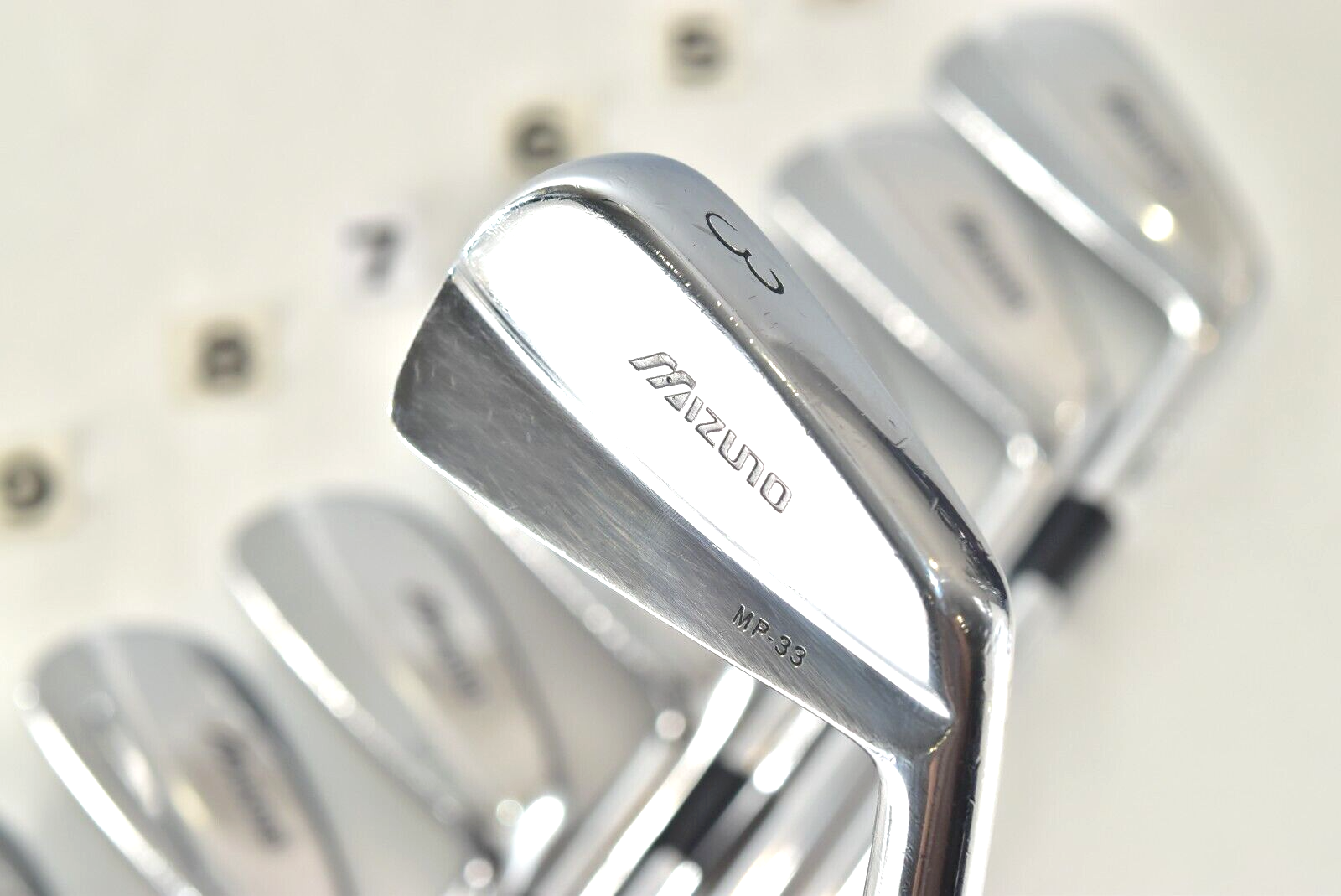 Mizuno MP-33 Forged 3-4-5-6-7-8-9-P PW RH Irons DG S200 Mizuno MP-33 Forged 3-4-5-6-7-8-9-P PW RH Irons DG S200