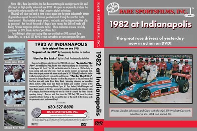 1982 Indy 500 Johncock & Mears Closest Finish now on BLU-RAY!