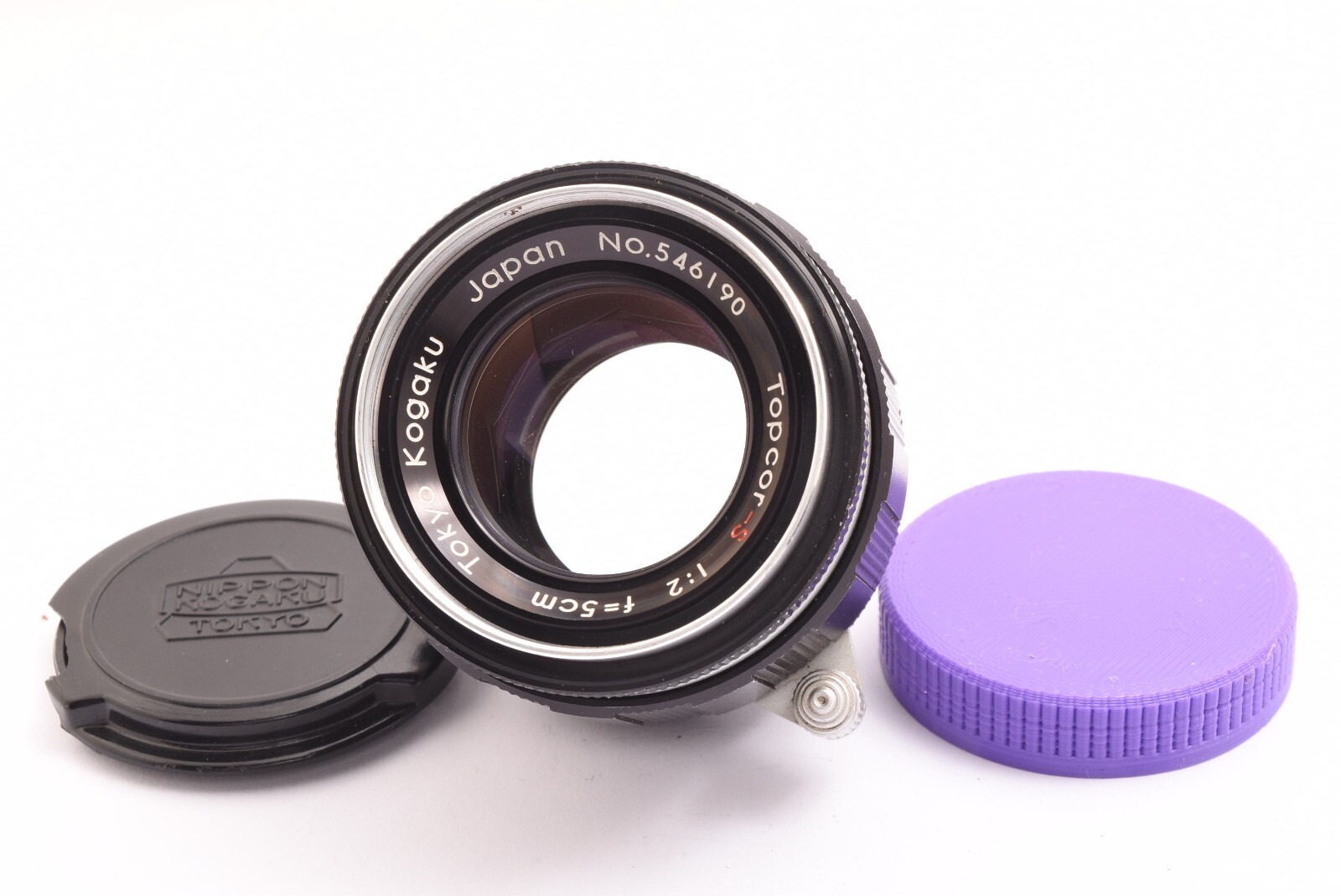 Tokyo Kogaku Topcor-S lens 50mm F2 39mm LTM #546190 kjm 139 Tokyo Kogaku Topcor-S lens 50mm F2 39mm LTM #546190 kjm 139