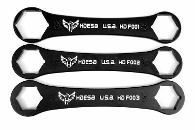 HDESA Shock 26mm/24mm Fork Wrench Tool Fox Rock Shox shock Aluminum BILLET