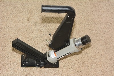 PORTERCABLE FCN200 Pneumatic Flooring Cleat Nailer Exc Condition with all acces