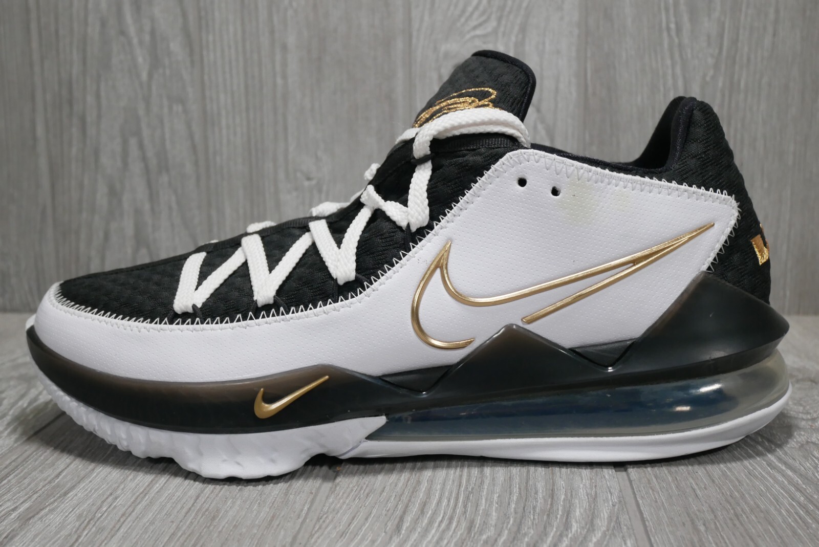 lebron 17 summit white gold