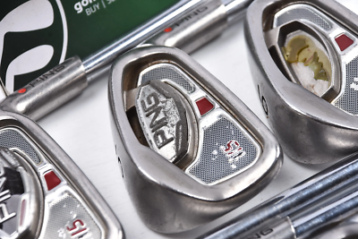 Ping i15 Irons 4 9I Red Dot Regular Flex Ping AWT Shafts