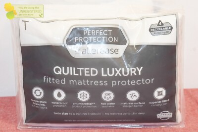 Allerease Perfect Protection Temperature Regulating Mattress Protector Twin*