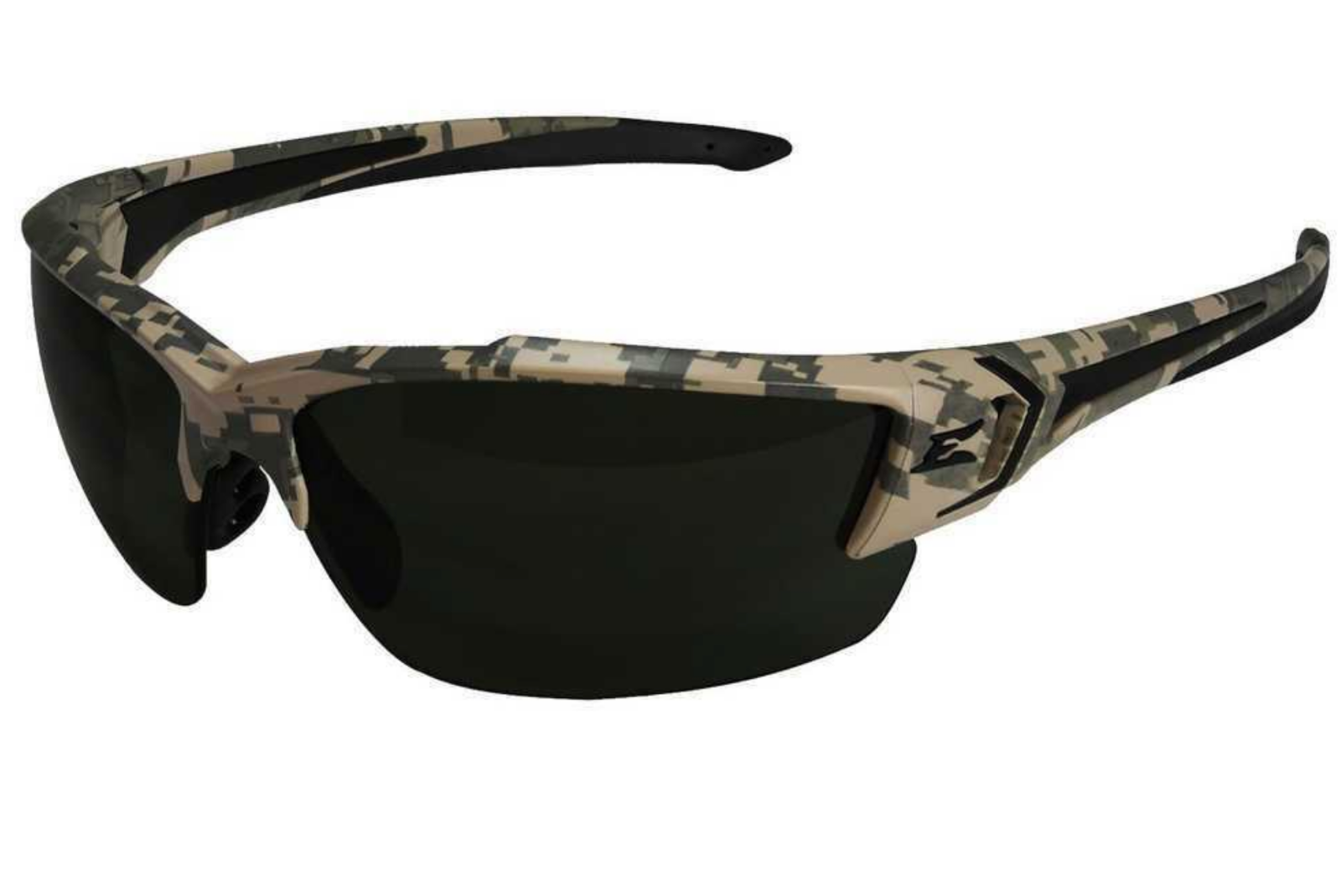 Edge Eyewear TSDK216DCF-G2 Khor Digital Camo Polarized Smoke Safety Glasses