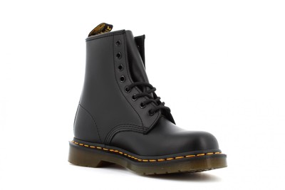 Pre-owned Dr. Martens' Dr. Martens A20us Unisex Amphibians 1460 Smooth 10072004 Black