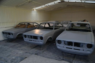 FORD ESCORT MK2 - BRAND NEW RALLY CAR SHELL WITH DOORS, BONNET AND BOOTLID