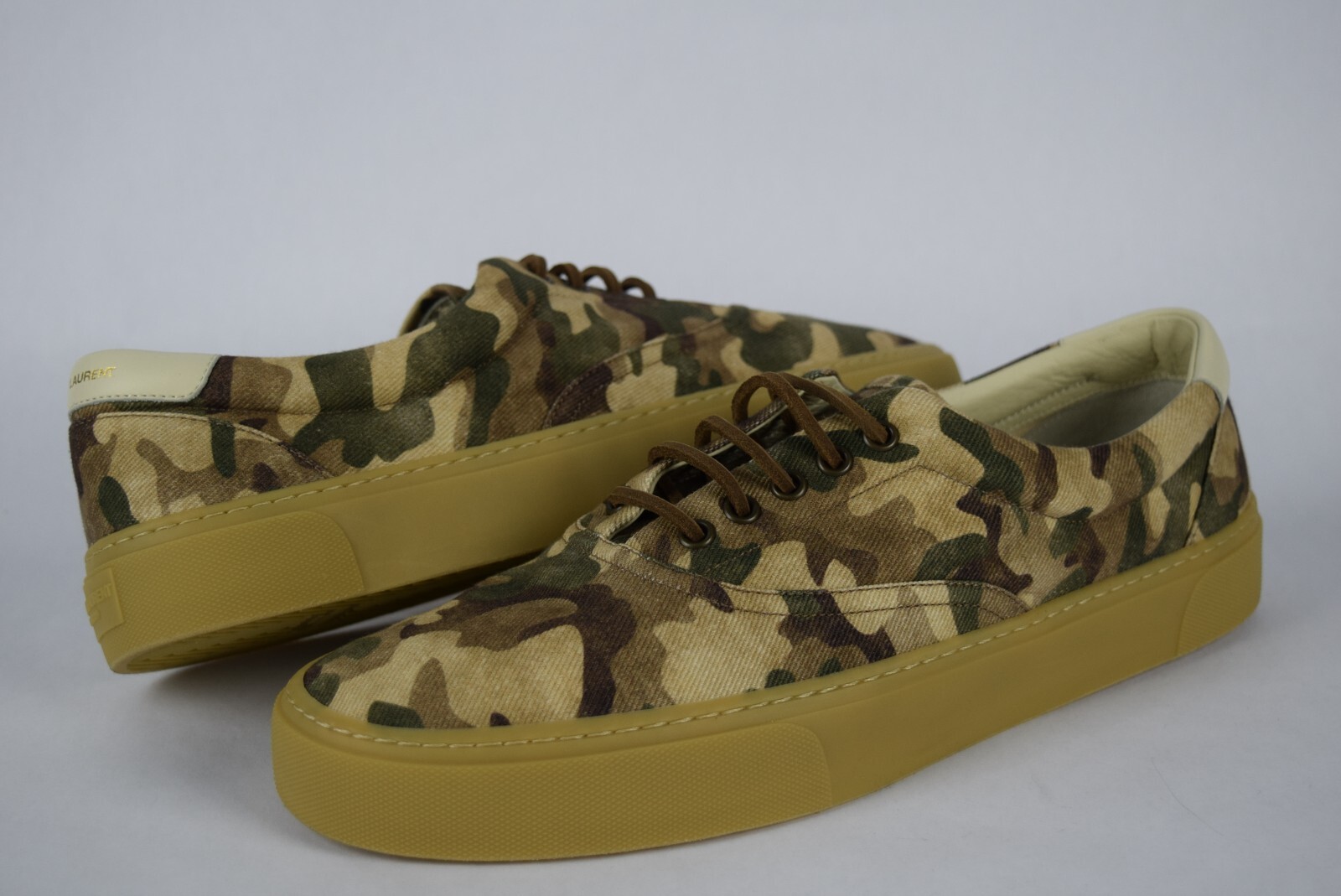 サンローラン Saint Laurent Men's Venice Cheetah-Print Low-Top Sneakers