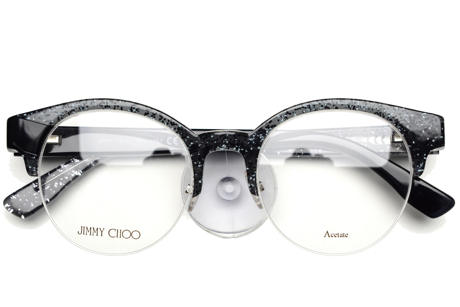 JIMMY CHOO New Women's Eyeglasses JC 151 RBY 47-20-140 Black