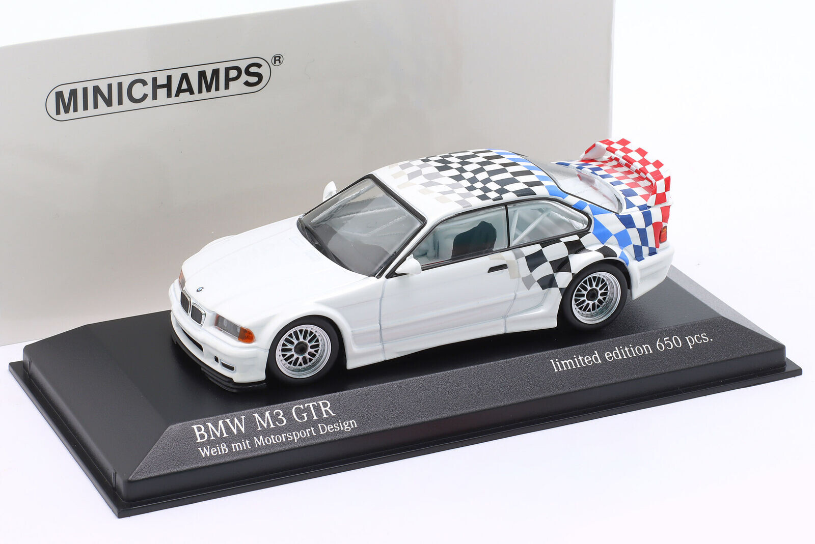 2736個限定生産  MINICAMPS ミニチャンプス BMW M3 GTR 2736個限定生産 MINICAMPS ミニチャンプス BMW M3 GTR - メルカリ