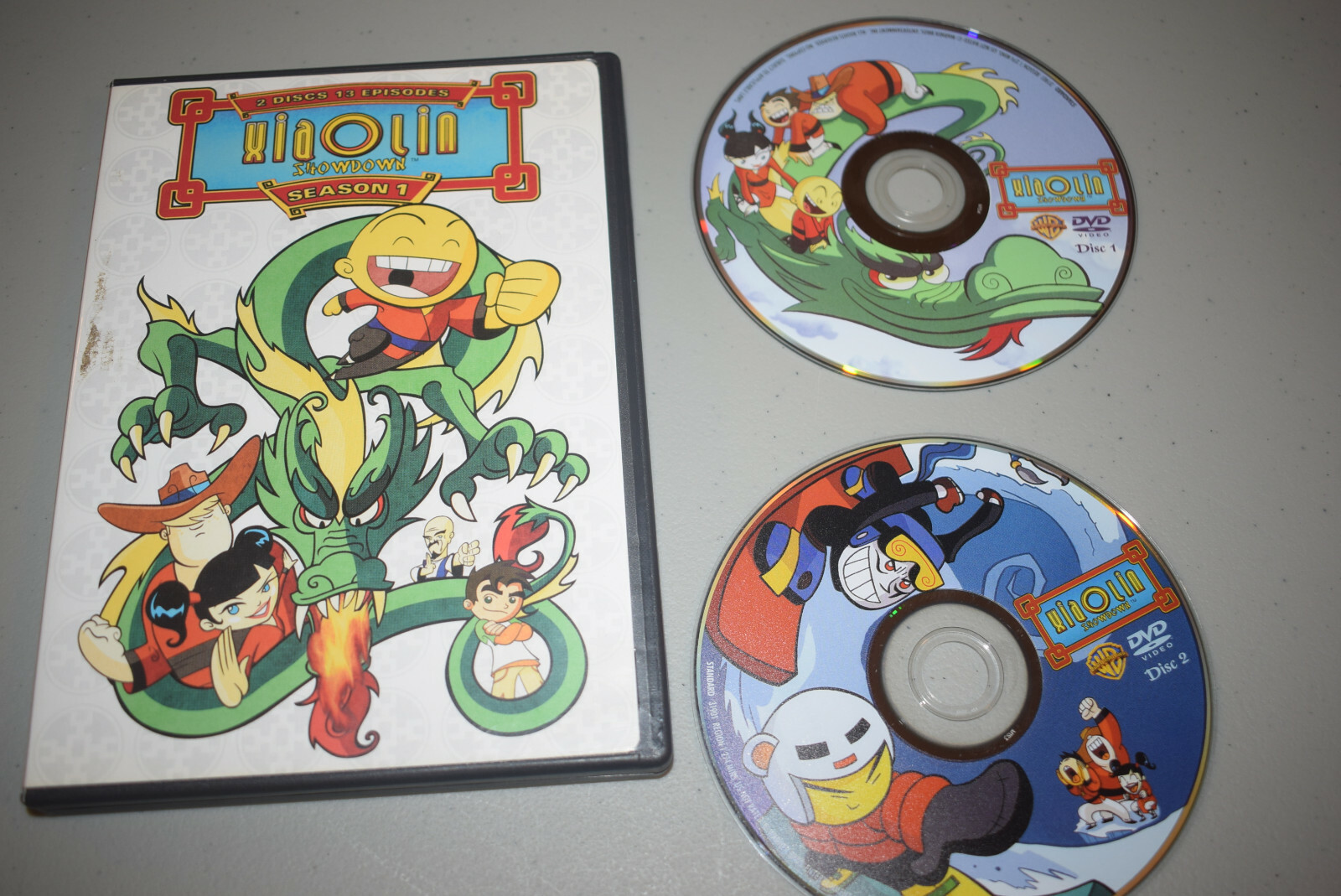 Xiaolin Showdown Season 1 DVD - 2 Disc Set - Kids WB