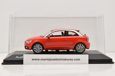 AUDI A1 2010 RED MINICHAMPS 1/43 NEUF EN BOITE