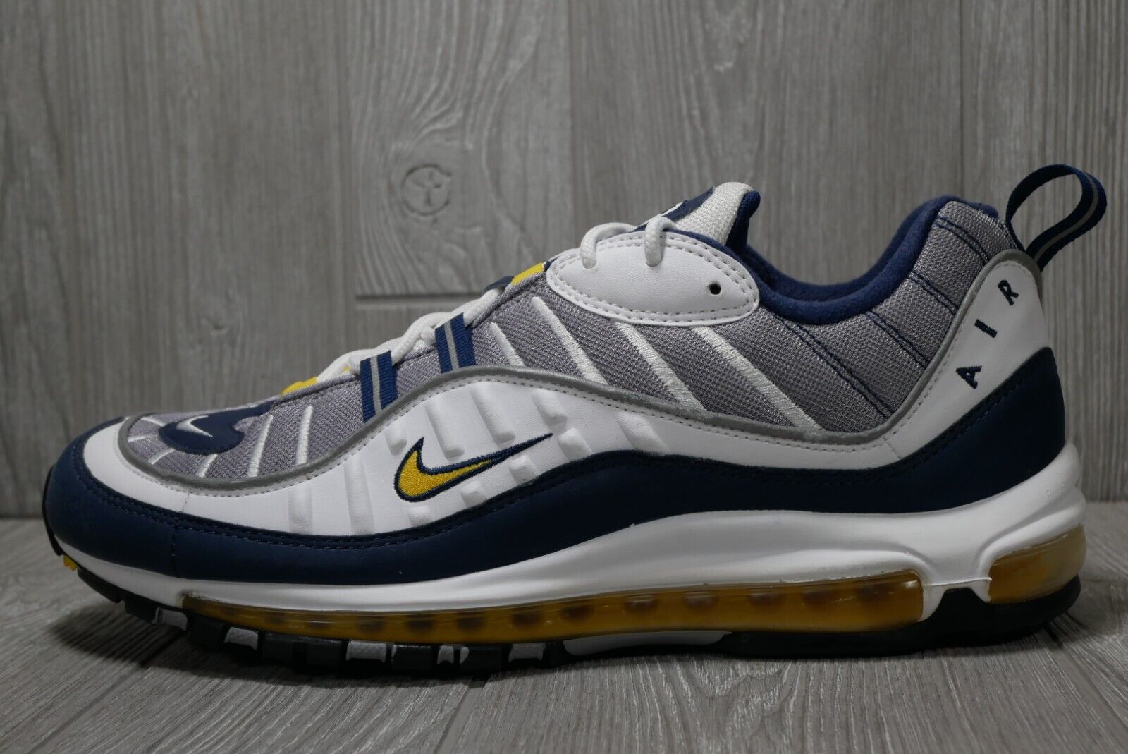 Rare Nike Air Max 98 Tour Yellow Men's Shoes Size 13 640744 Rare Nike Air Max 98 Tour Yellow Men's Shoes Size 13 640744