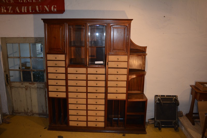Archivschrank Jugendstil Art Noveau Arts A. Craft Plumet& Selmersheim Museal