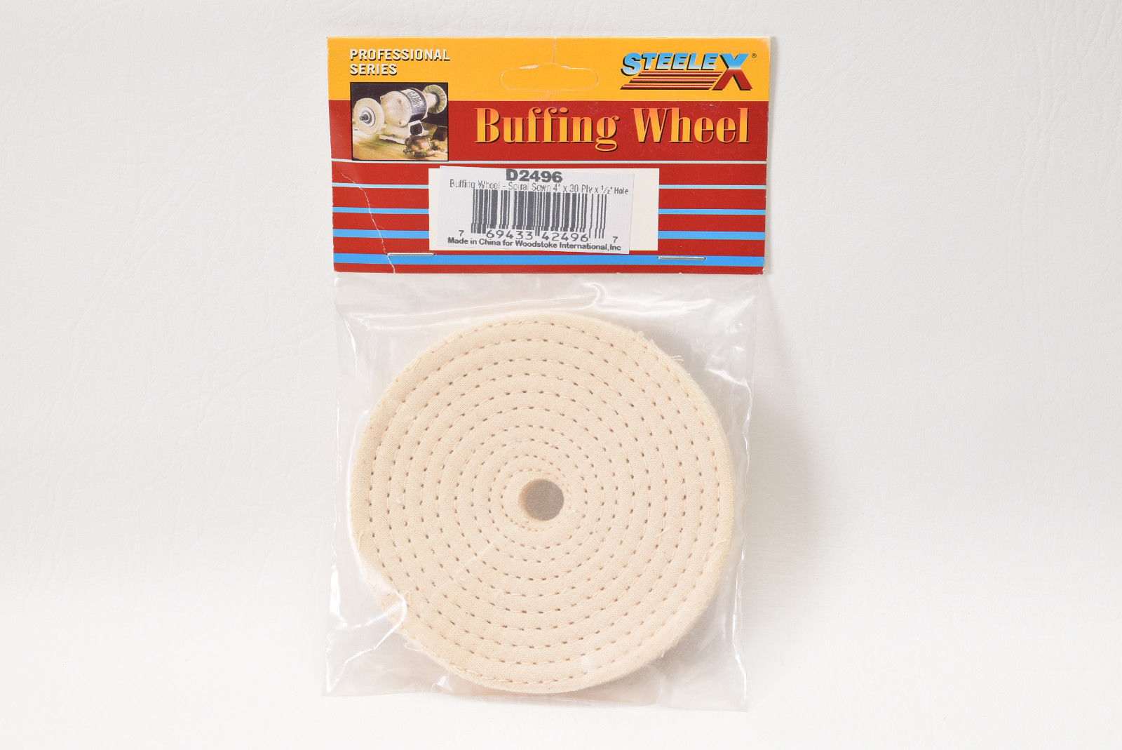 Polishing Buffing Wheel Soft Spiral Sewn 4