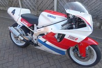 YAMAHA THUNDERACE 1000 OWO1 RACE BODY WORK YOSHI BRAIDED LINES 1YRS MOT