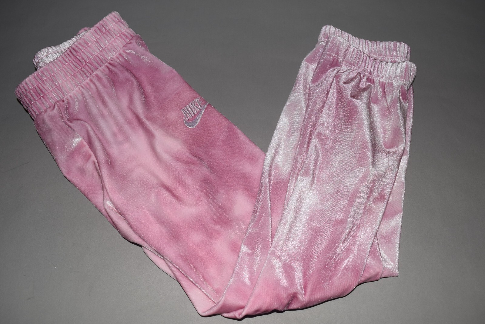 nike velour tracksuit pink