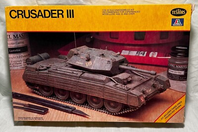 Testors/Italeri Crusader III No. 812 | 1:35 Scale Model Kit