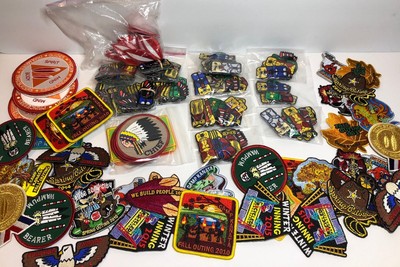 Lot YMCA Indian Guide Program Patches - Pals Forever Friends Always