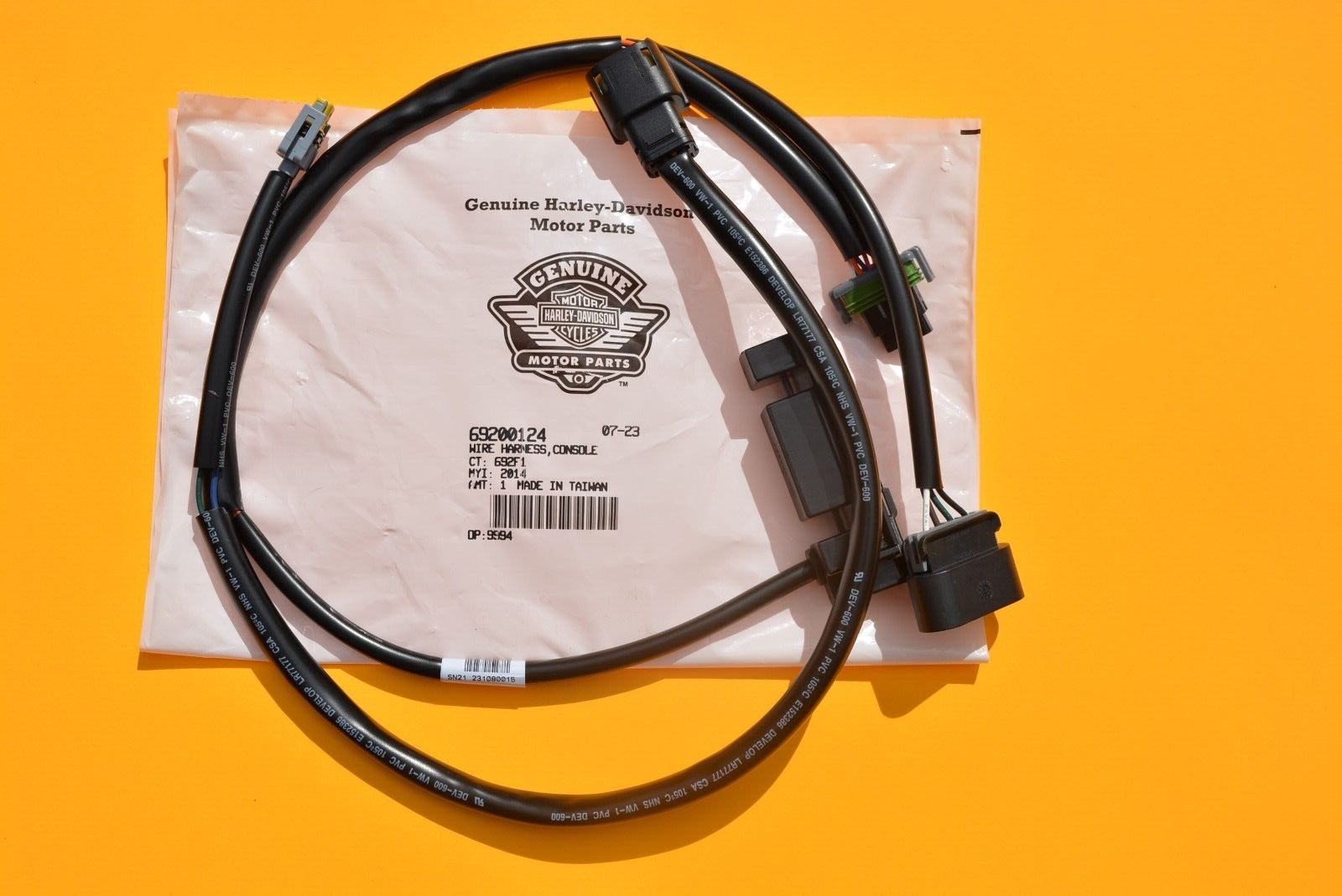 HARLEY NEW OEM ROAD KING 2014-2021 CABLE CONTROL LIGHTS HARNESS