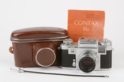 ZEISS IKON CONTAX IIa + Sonnar 50ｍｍ Zeiss Ikon Contax IIa Film Camera [Sonnar Zeiss 50mm f/1.5 Lens