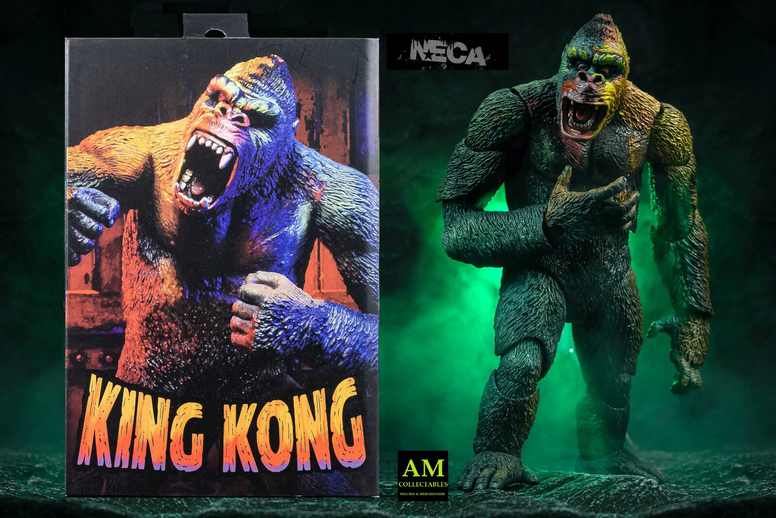 Neca - Ultimate King Kong - Illustrated Version - Action
