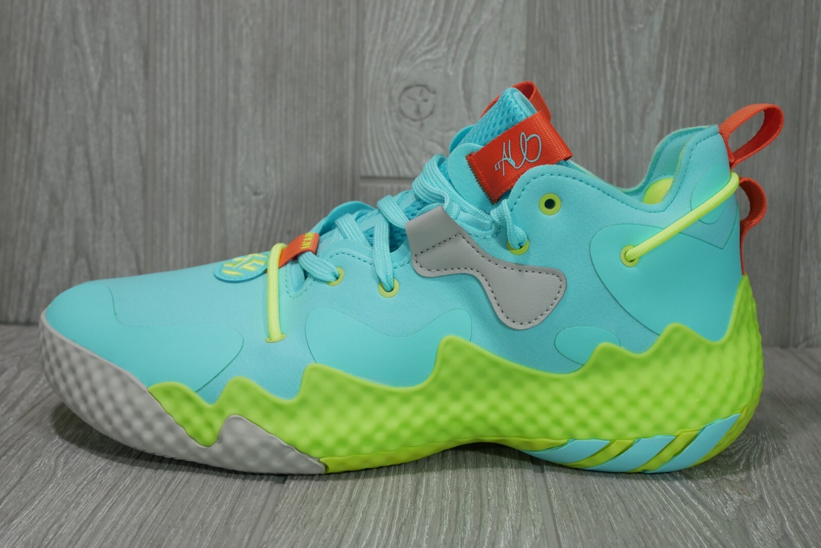 Adidas Harden Vol. 6 Pulse Aqua Blue Basketball Shoes Mens