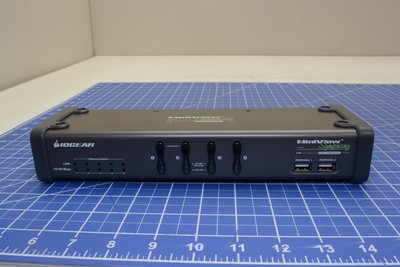 GCS1774 / MINIVIEW SYMPHONY MULTI- FUNCTION 4-PORT KVM SWITCH W/CABLES / IOGEAR
