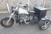 RELIANT ROBIN TRIKE T REG CUSTOM FRAME T REG TAX-MOT EXCEMPT BANDIT FRONT END