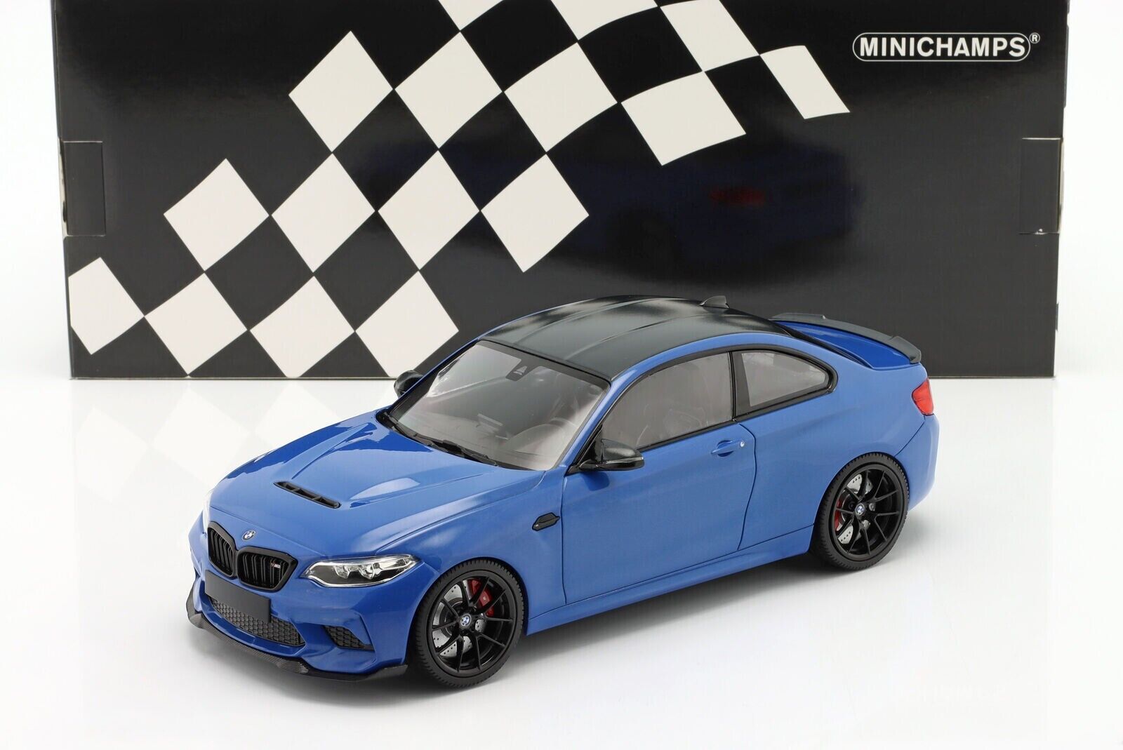 1/18 BMW M2 CS Coupe 2020 Blue Met. Die-cast Model Car by 1/18 BMW M2 CS Coupe 2020 Blue Met. Die-cast Model Car by