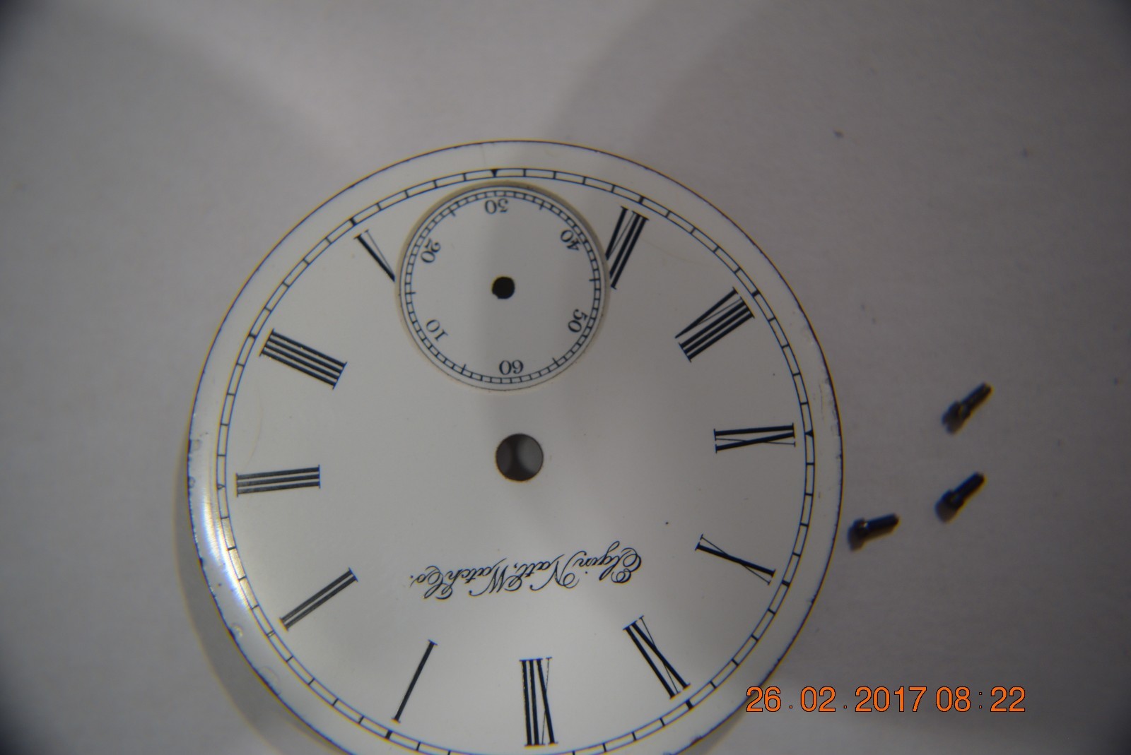 1888  Elgin -18 S-15 J-Grade 75-Class 9-(DIAL and SCREWS)Very Good Condition