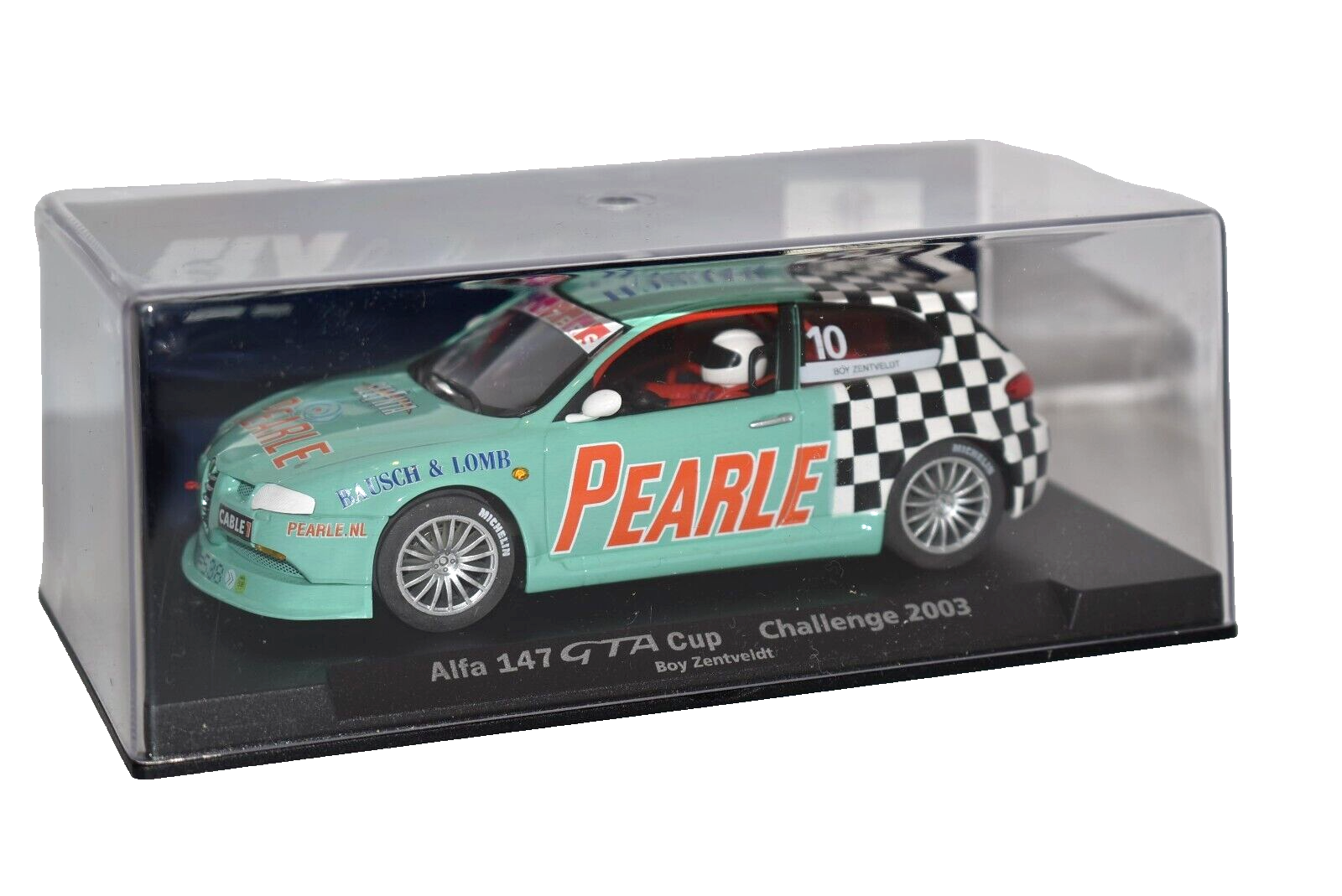 ALFA ROMEO 147 GTA CUP MODEL CAR 2003 RED TOURING RALLY 1:43