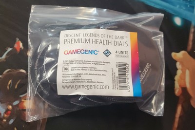 DESCENT Legends of the Dark CHB1-III Premium Health Dials (4) NEW