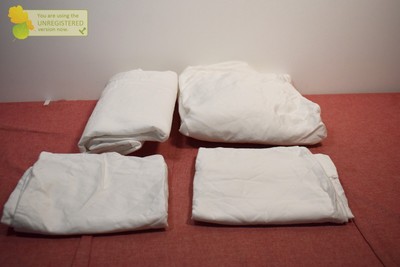 Threshold Solid Performance 400 Thread Count Sheet Set Full White*