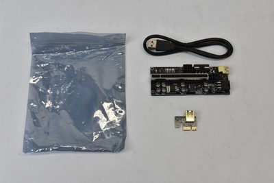 NEW GPU Riser PCE164P-N10 PCI-E Express Slot 1X TO 16X Adapter, Cable