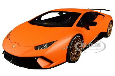 LAMBORGHINI HURACAN PERFORMANTE MATT ORANGE 1/18 MODEL CAR BY AUTOART 79152