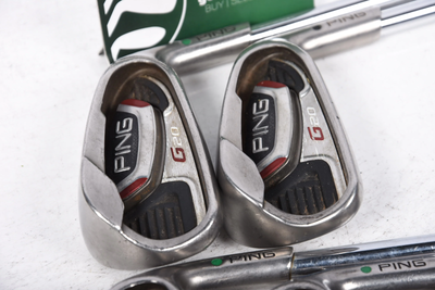 Ping G20 Irons 6 PW Green Dot Regular Flex Ping CFS