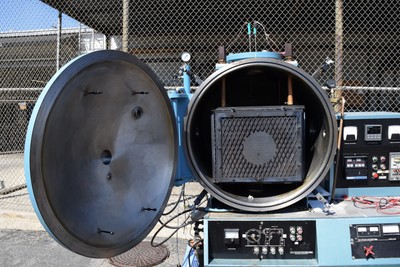 Centorr Industries Vacuum Furnace Hydrogen Burn-Off Diffusion Ion Pump + XFMR