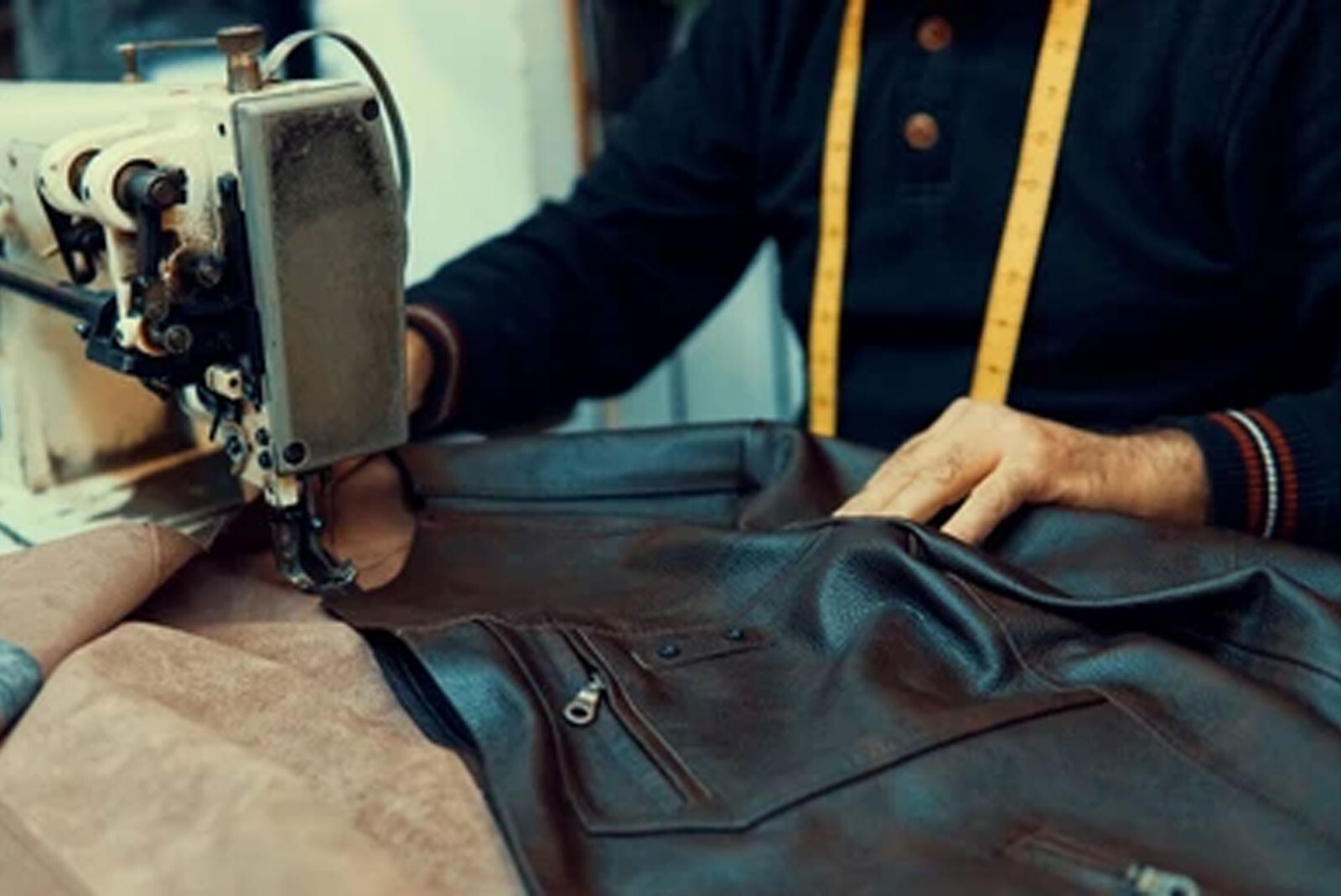 Pre-owned Handmade Raf Aviator Real Leather Jacket Coat Bomber B3 Sheep Skin Pilot Flying Forclient In Brown