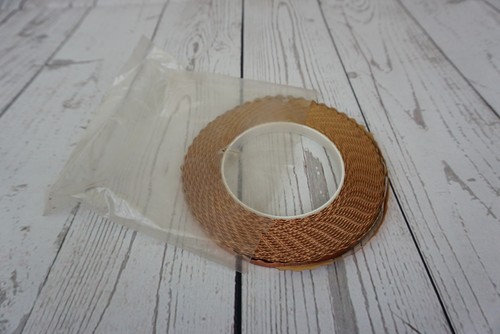 2 Rolls Scalloped Wavy Edge BLACK BACK Copper Foil Tape Venture New Wave