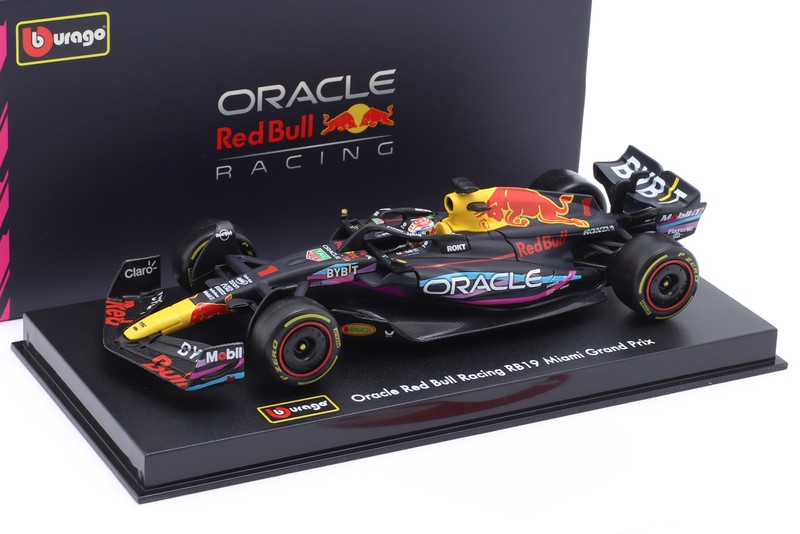 M. Verstappen Red Bull Rb19 #1 Sieger Miami Gp Formel 1 Weltmeister 2023 1:43 Bb
