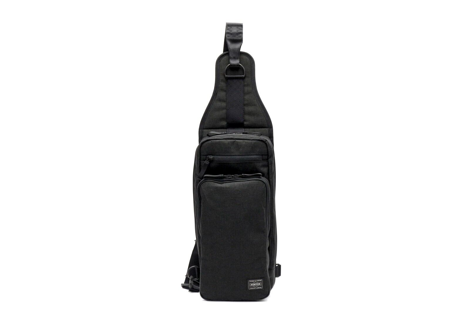 Porter Hybrid Sling Shoulder Bag - Black - Due West