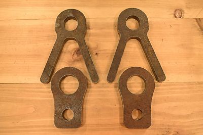 Target Stand Pipe Holder/Target Holder/Chain Kit Set - 1/2" AR500 Steel Holders