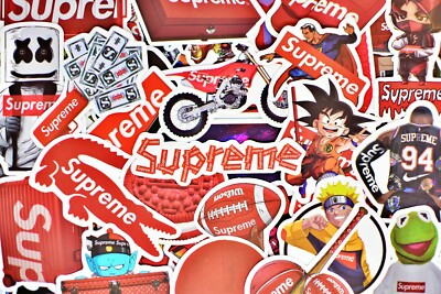 50 Fashion Designer Hype Stickers for Hydro Flask Laptop Skateboard Car