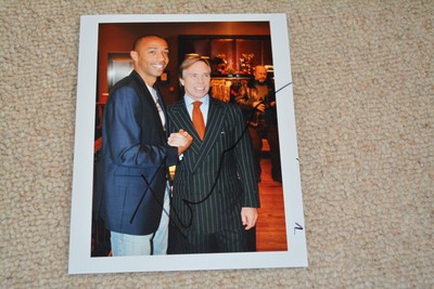 TOMMY HILFIGER  signed Autogramm In Person 20x25 cm MODEDESIGNER SONDERPREIS !