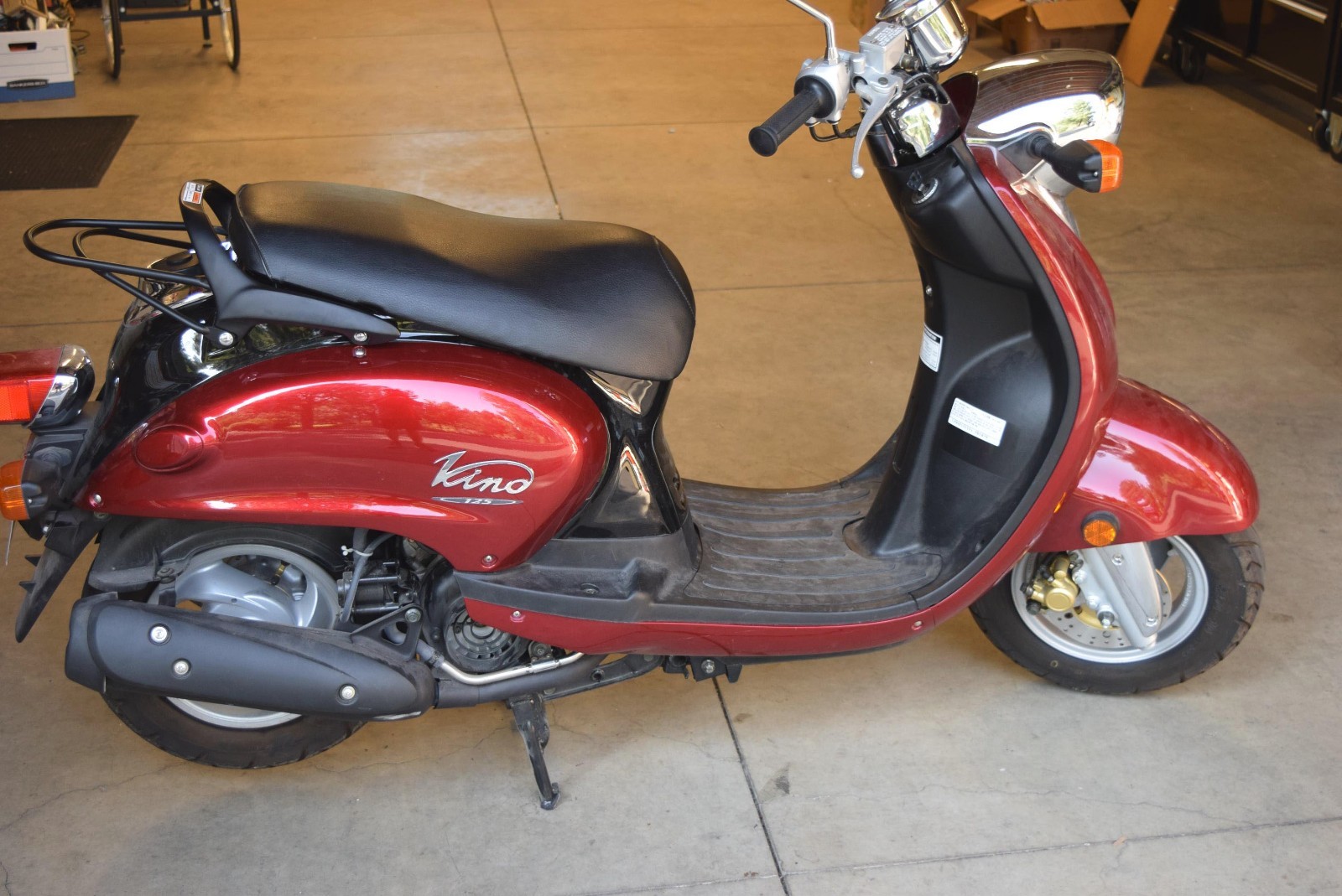 Yamaha 2009 Vino 125 Scooter Only 48 Miles - Mint